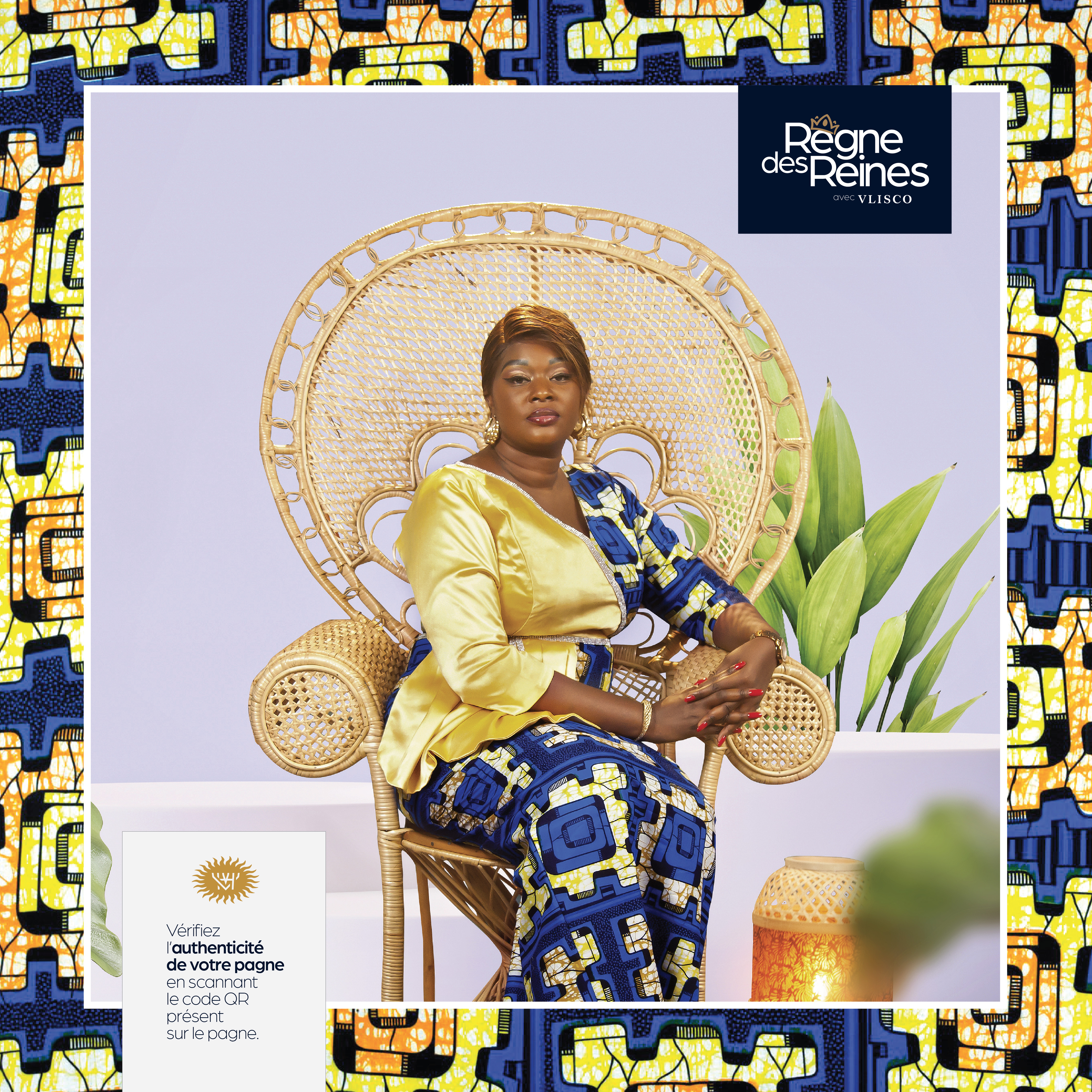 Règnes des Reines - VLISCO Congo by Seven Congo