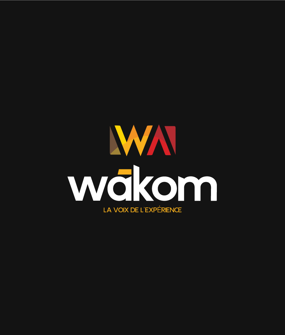 Création logotype - WAKOM by Seven Congo