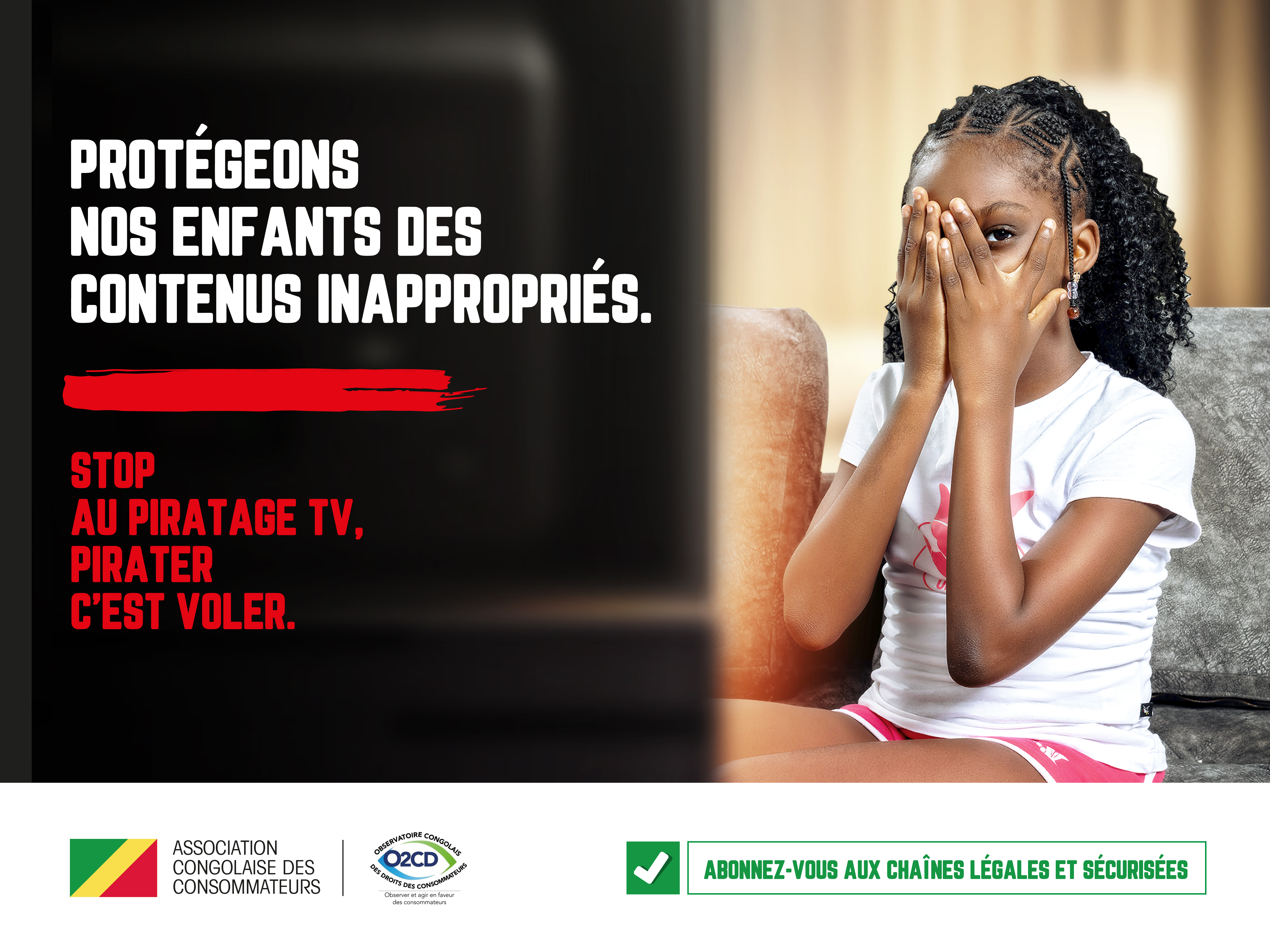 ACC et O2CD Campagne Antipiratage - Seven Congo