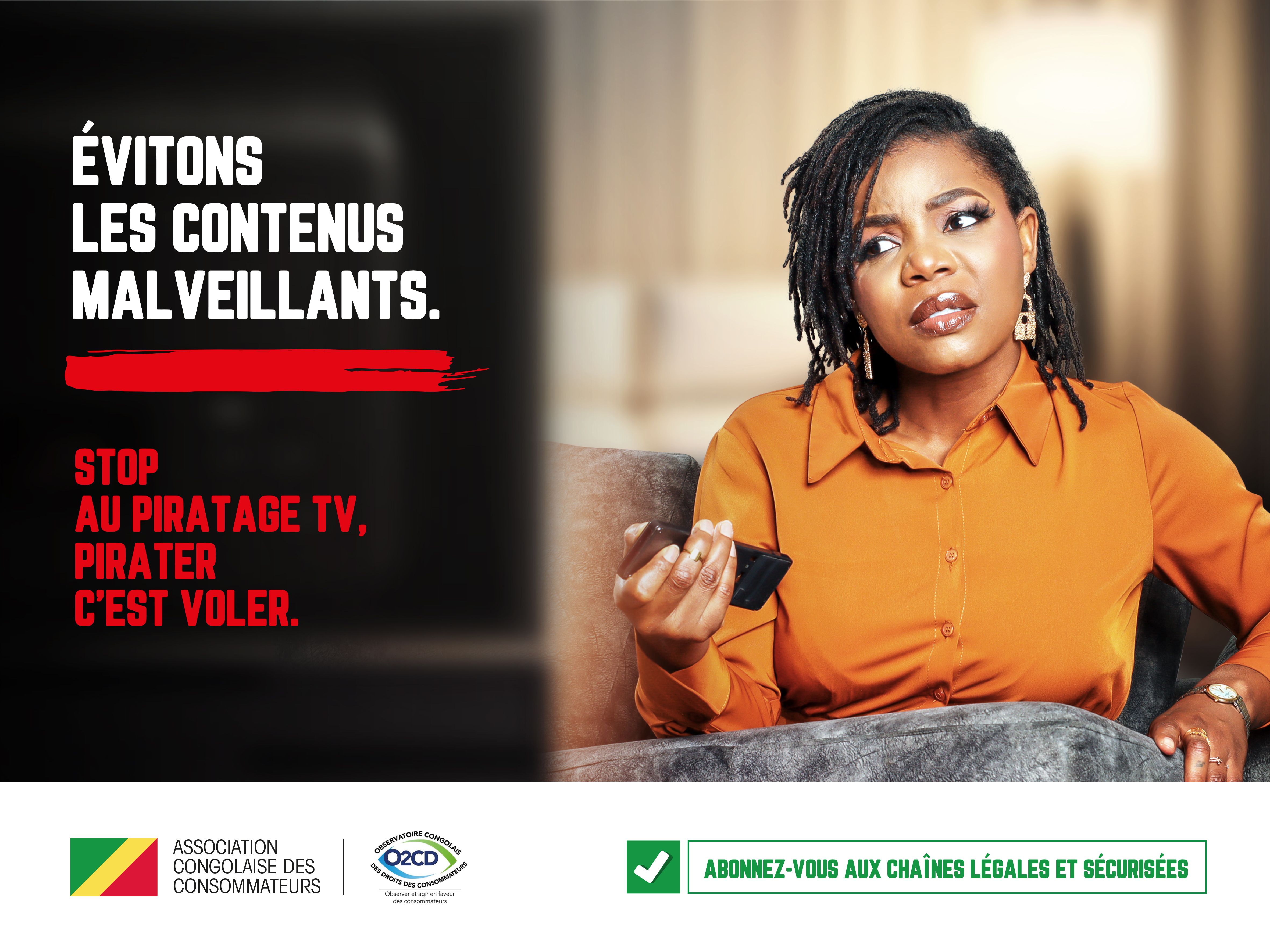 ACC et O2CD Campagne Antipiratage - Seven Congo
