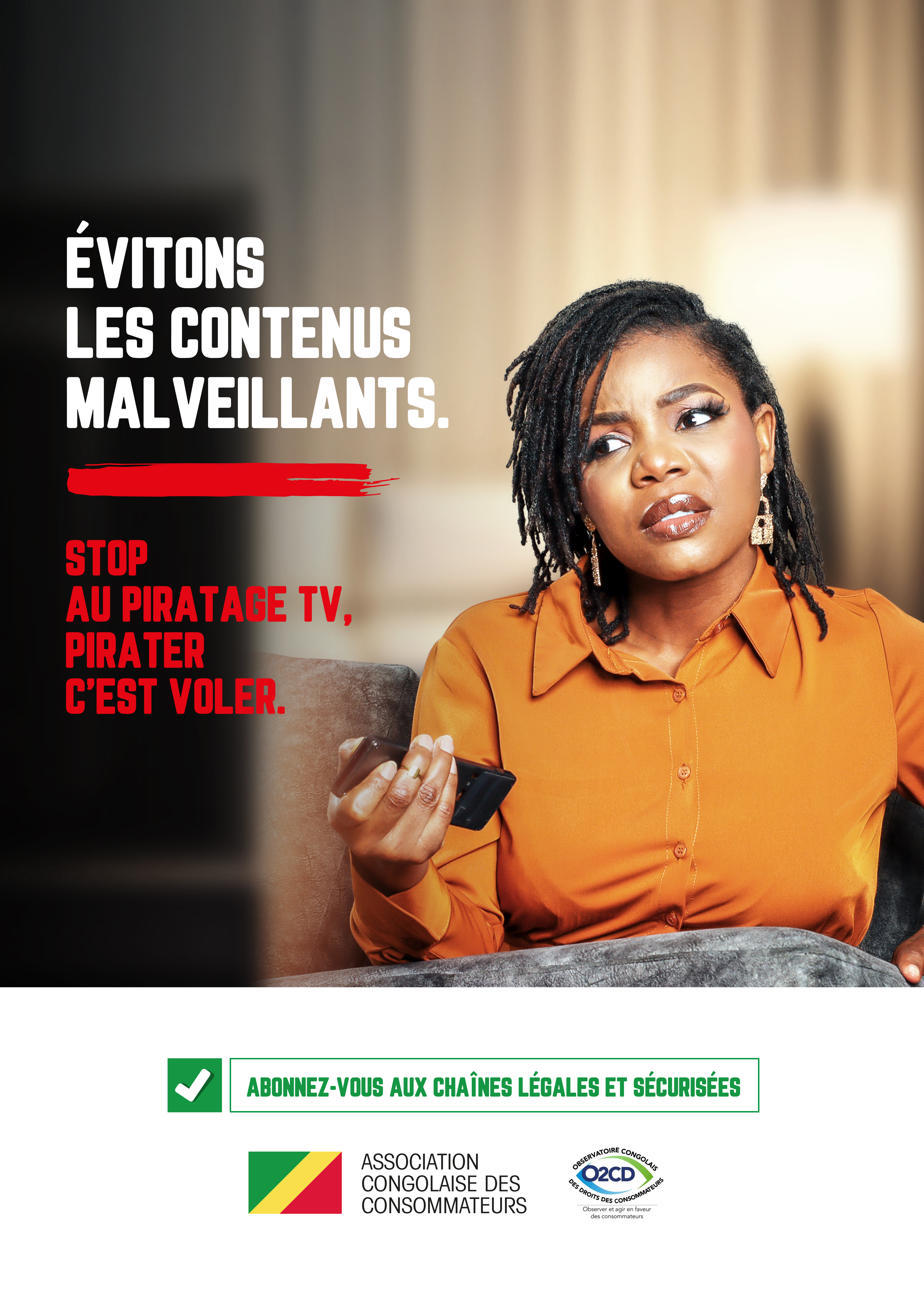 ACC et O2CD Campagne Antipiratage - Seven Congo