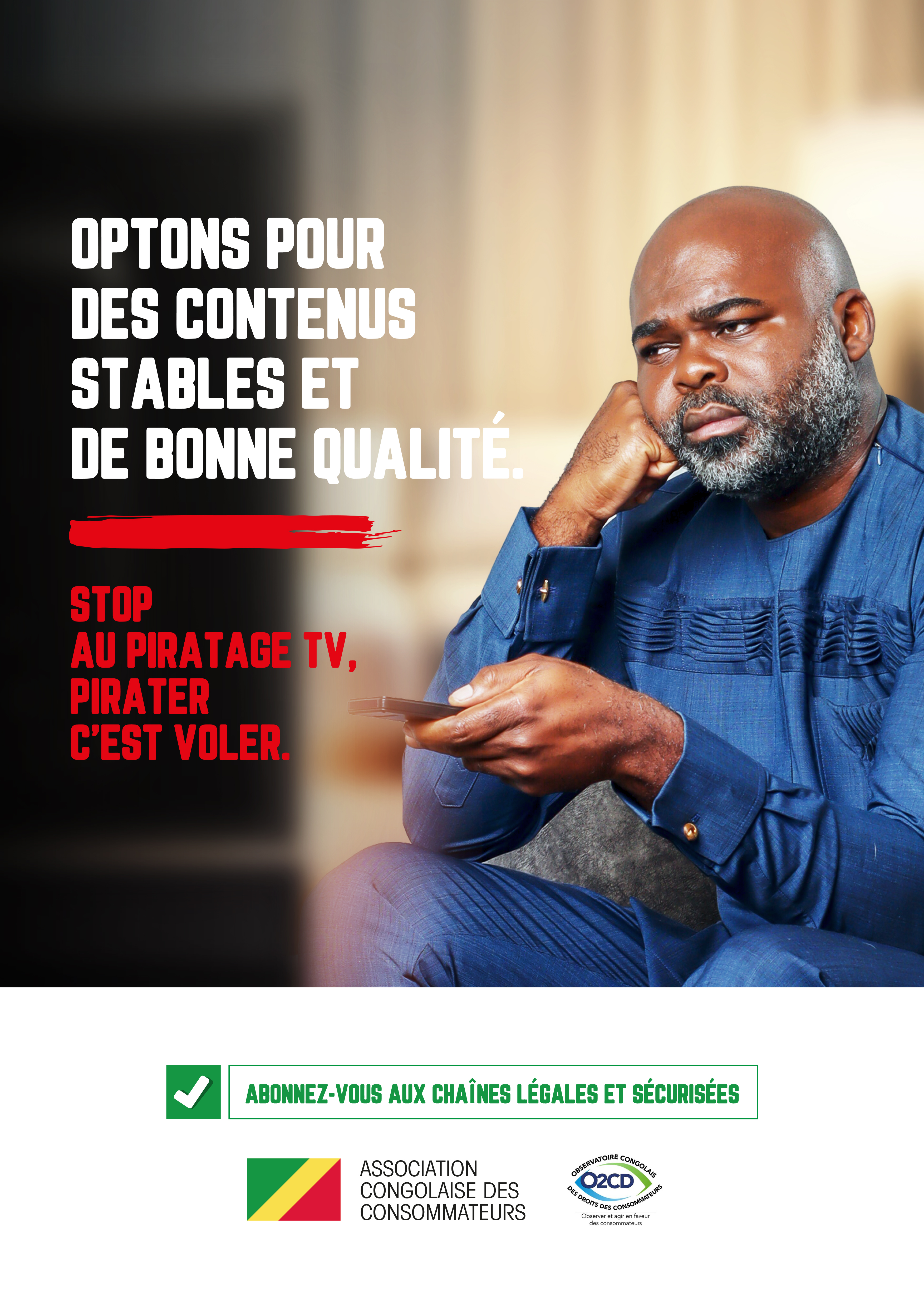 ACC et O2CD Campagne Antipiratage - Seven Congo