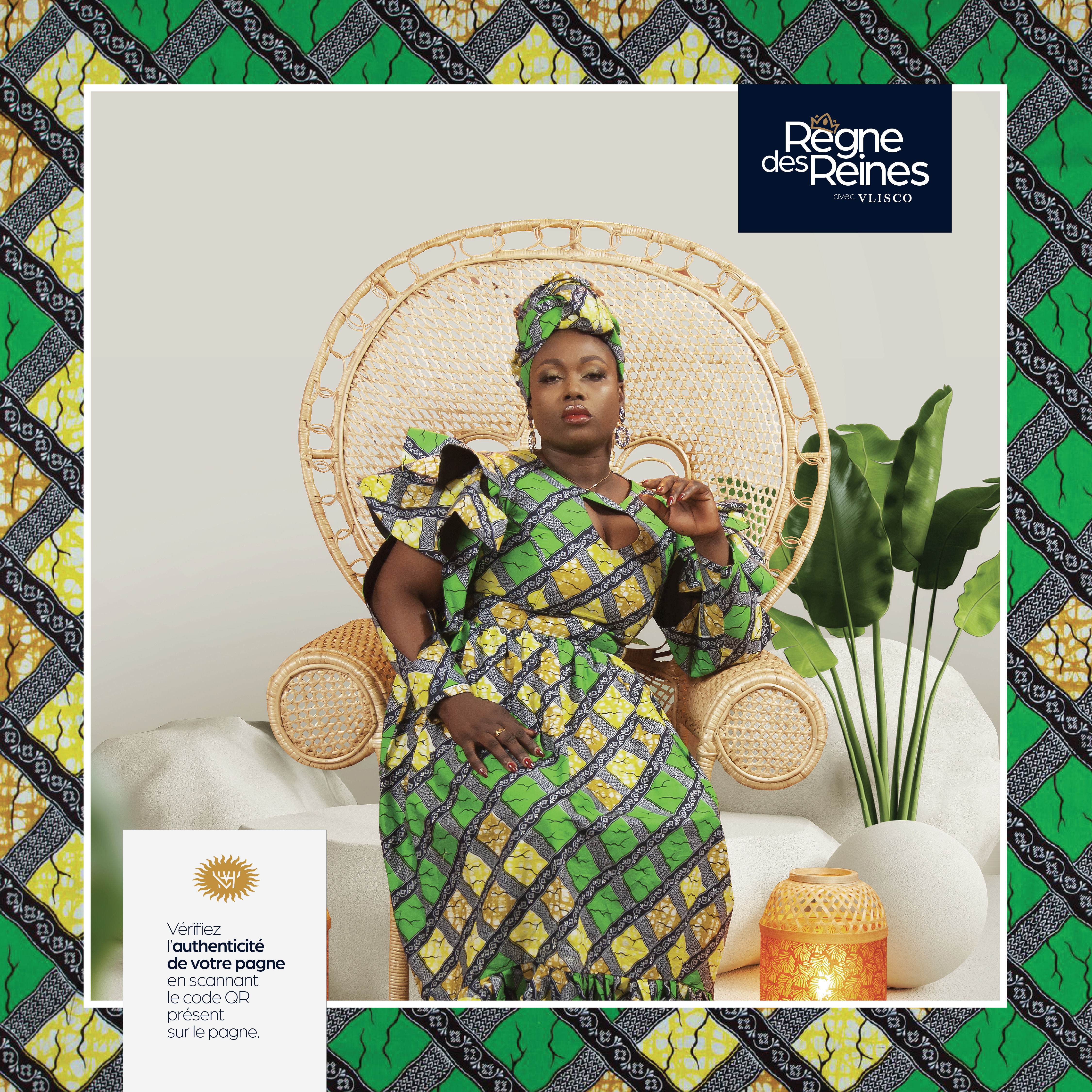 VLISCO Congo Règnes des Reines - Seven Congo