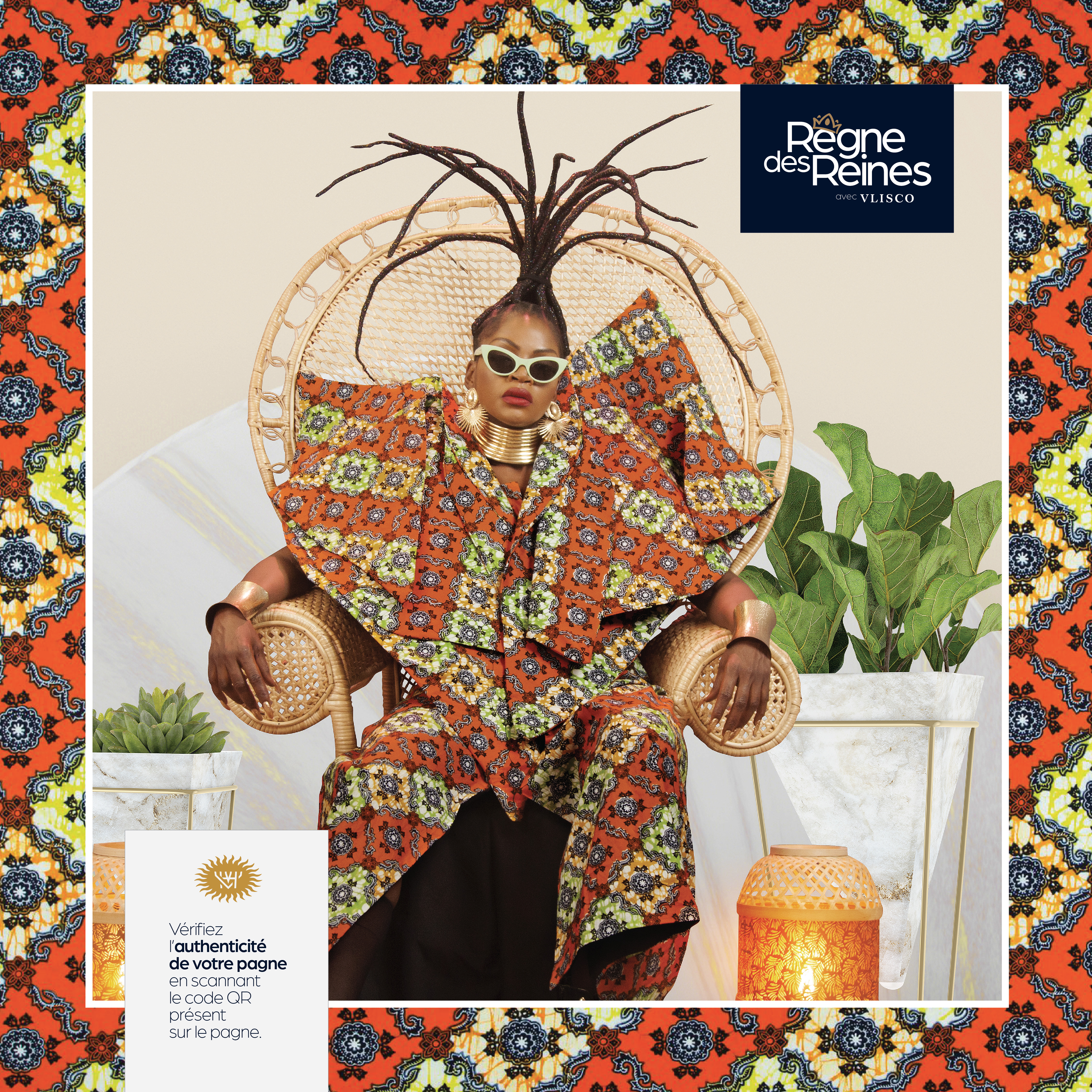 VLISCO Congo Règnes des Reines - Seven Congo